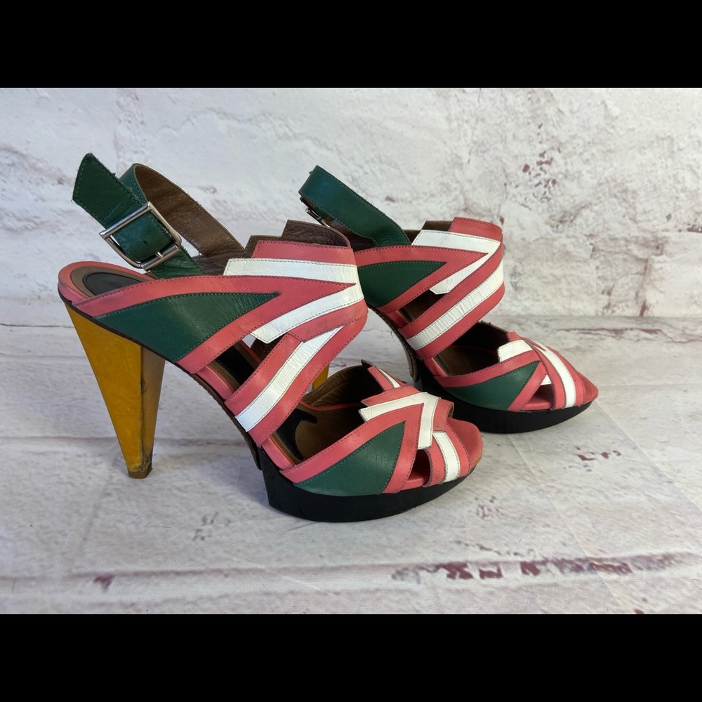 Marni leather italy sandals 40